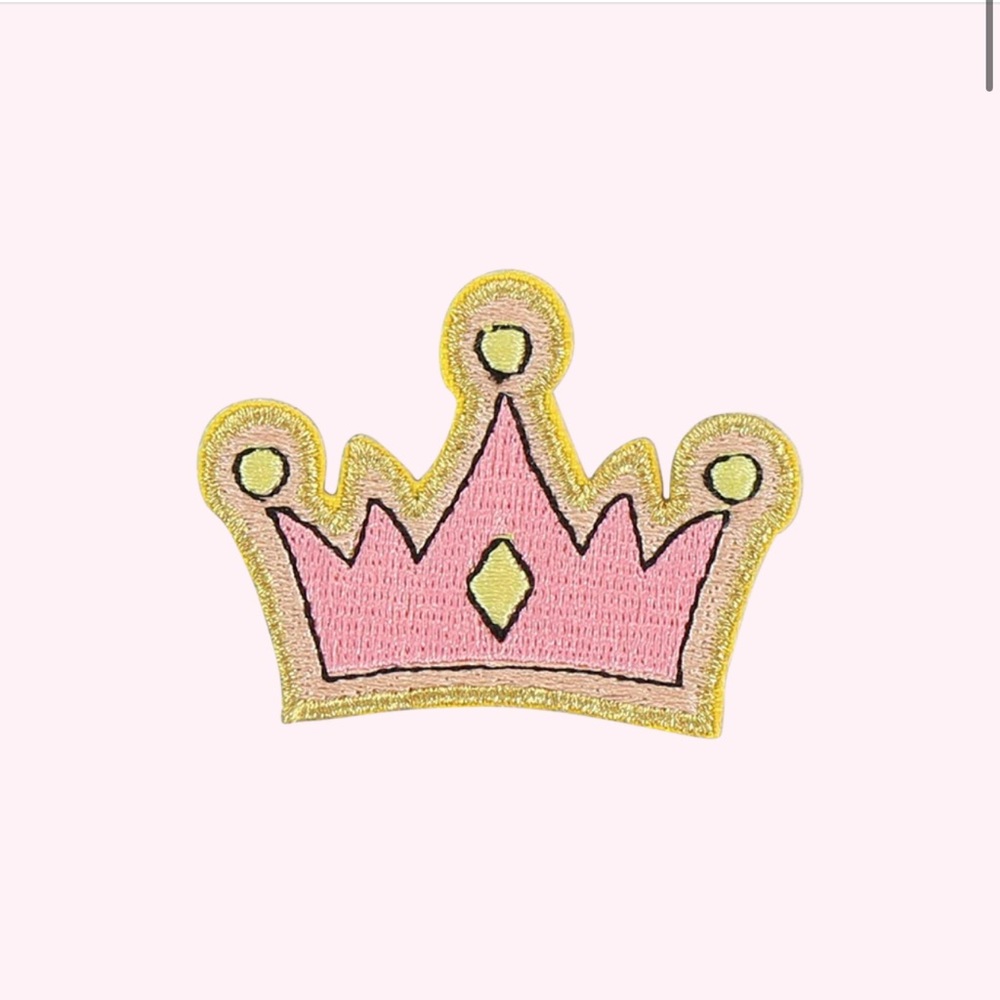 Crown sticker patch